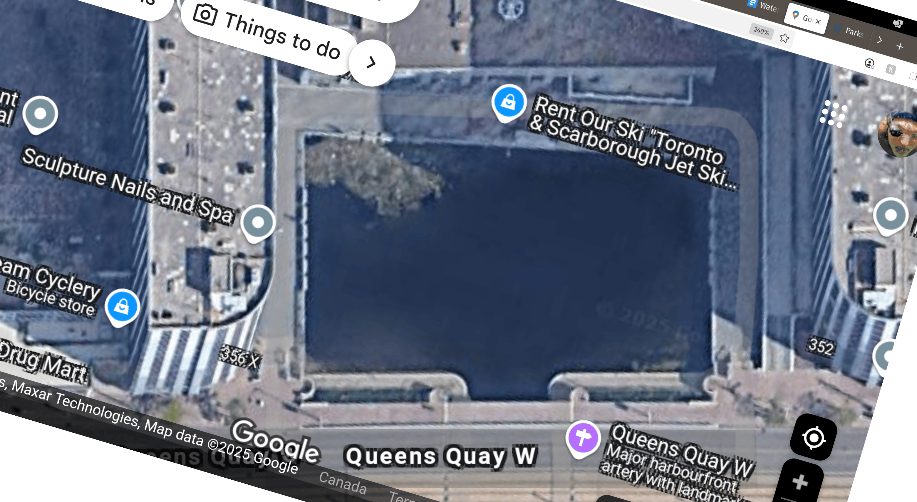 Peter Street Basin Location Map